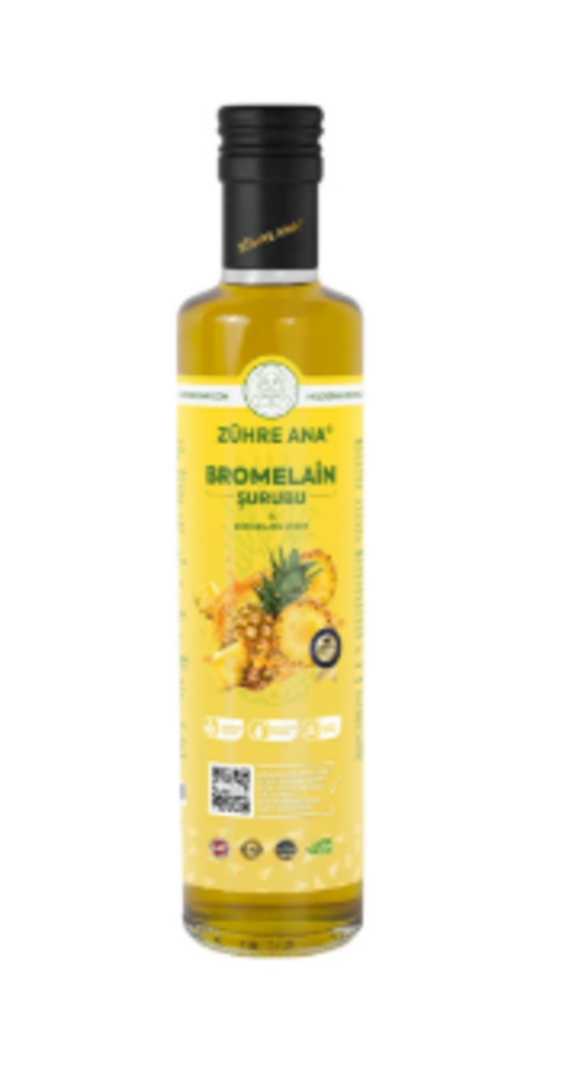 ZÜHREANA BROMELAİN ŞURUBU 250 ML.
